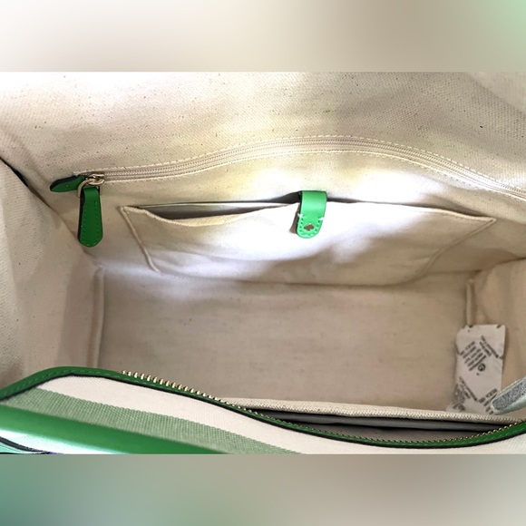 Kate spade Cabana Tote & Dust Bag NWT Tropical Vibe Thick Embroidery in black - Picture 12 of 13